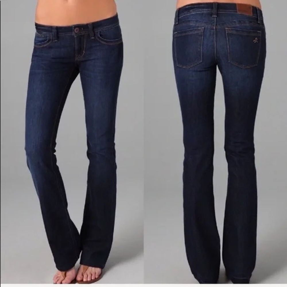 Y2K DL1961 JEANS 28 PREMIUM DENIM MILANO BOOT 4 WAY STRETCH 360 COMFORT EUC $219